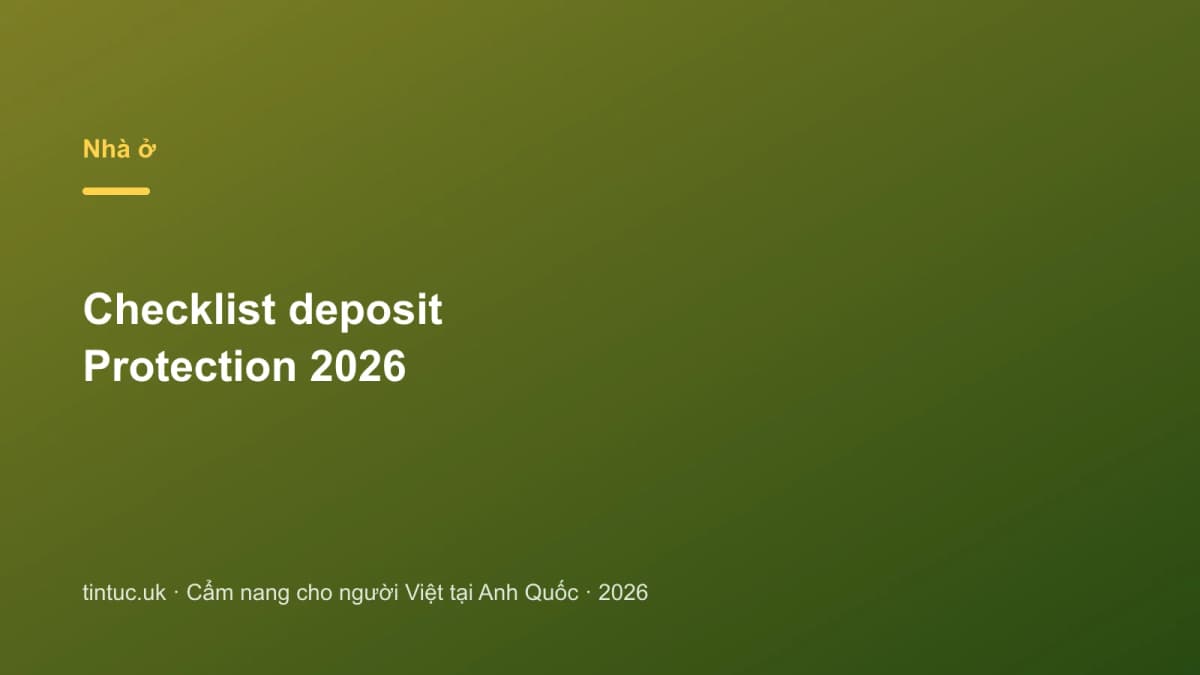 Checklist Deposit Protection 2026