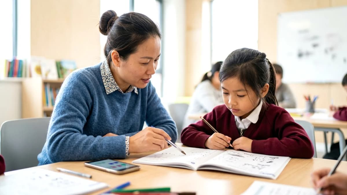 Hỗ trợ tiếng Anh EAL cho con mới sang Anh