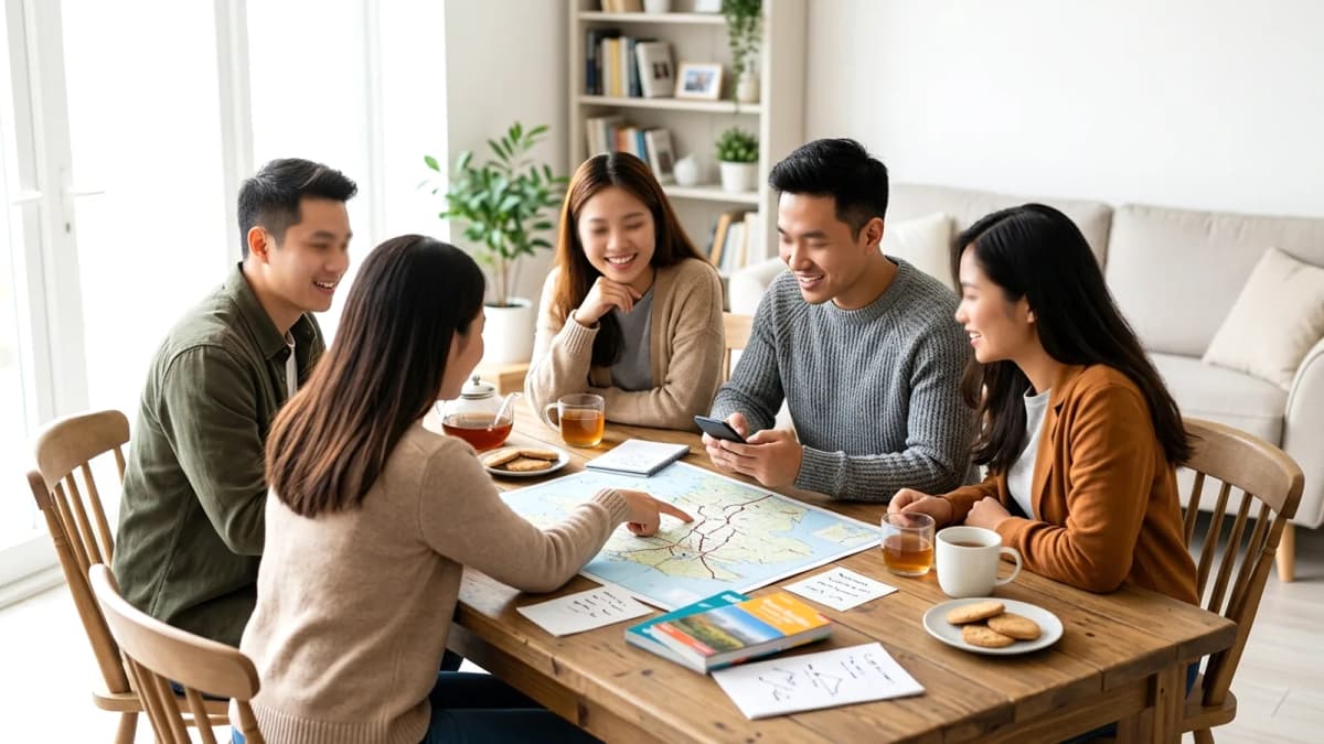 Kế hoạch đi chơi cuối tuần gần London