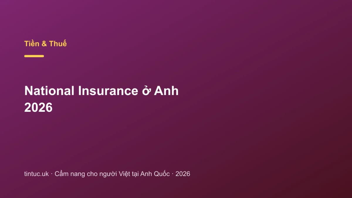 National Insurance ở Anh 2026
