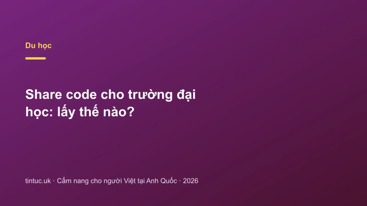 Share code cho trường đại học: Lấy thế nào?