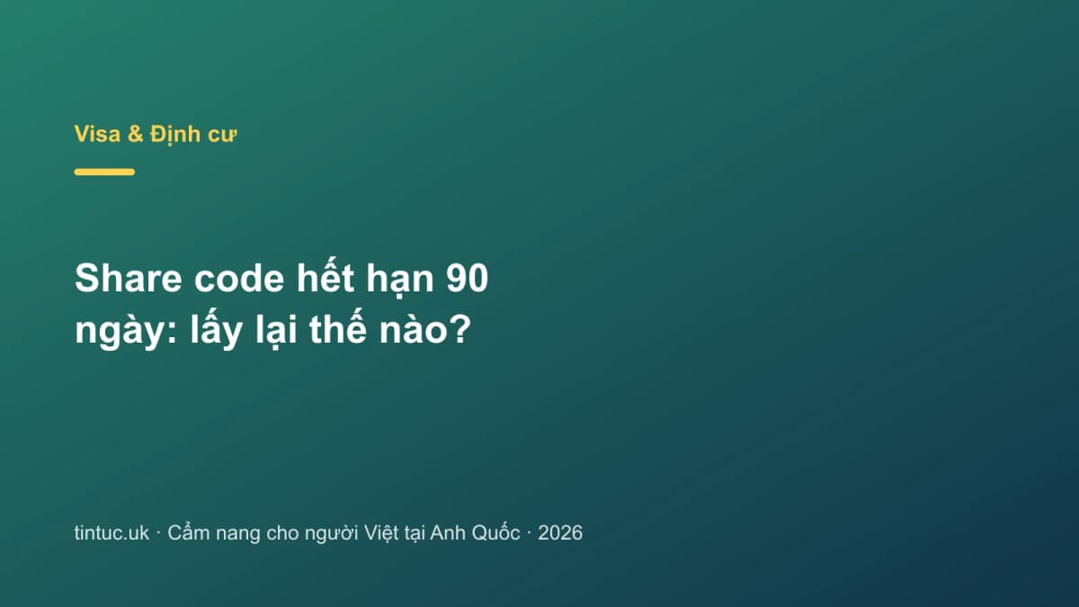 Share code hết hạn 90 ngày: Lấy lại thế nào?