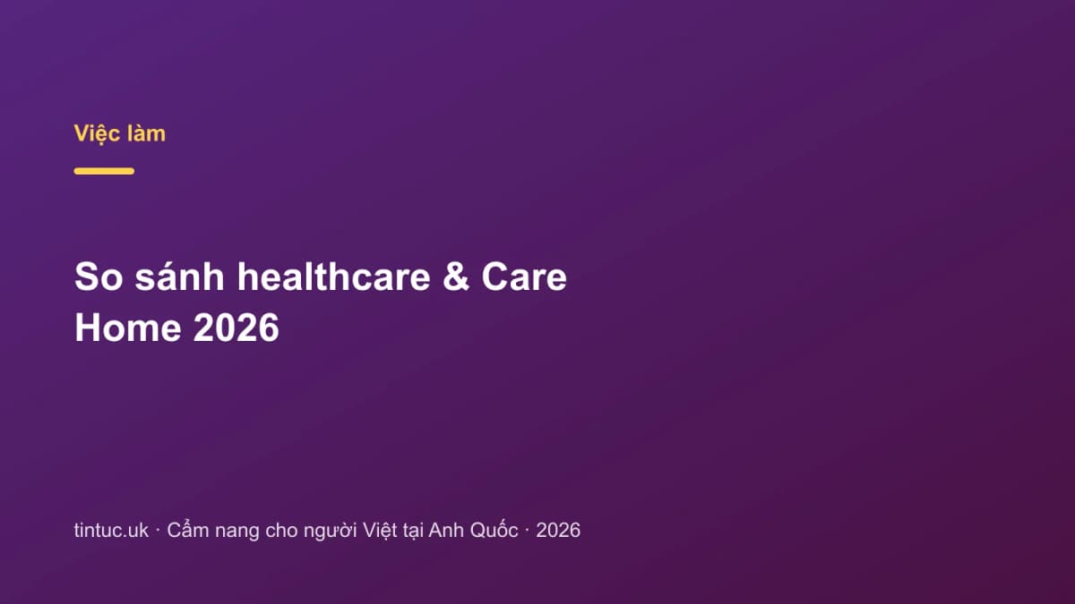 So sánh healthcare & Care Home 2026