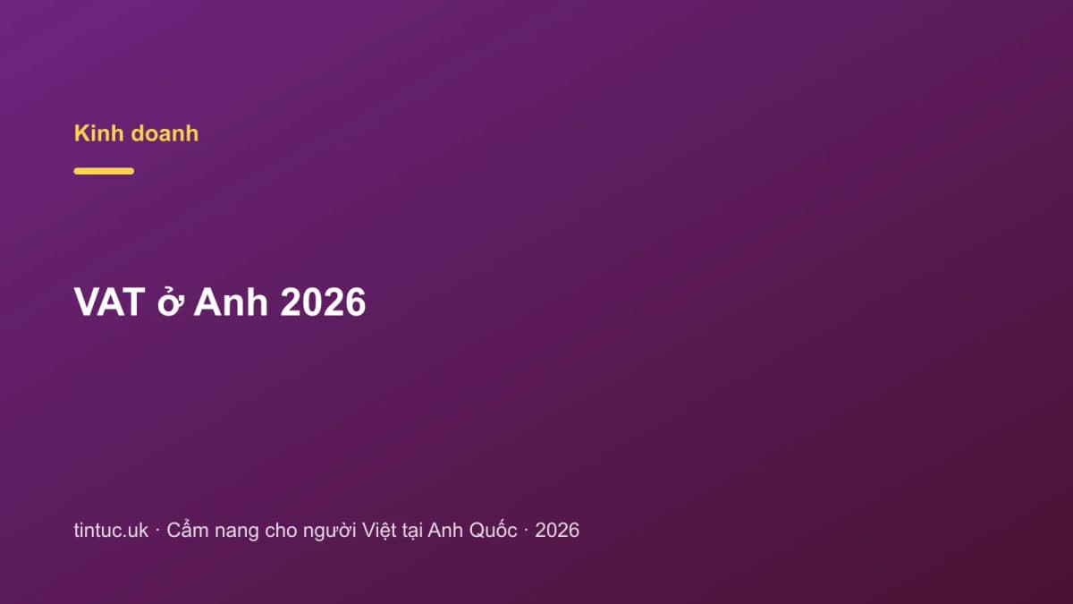 VAT ở Anh 2026