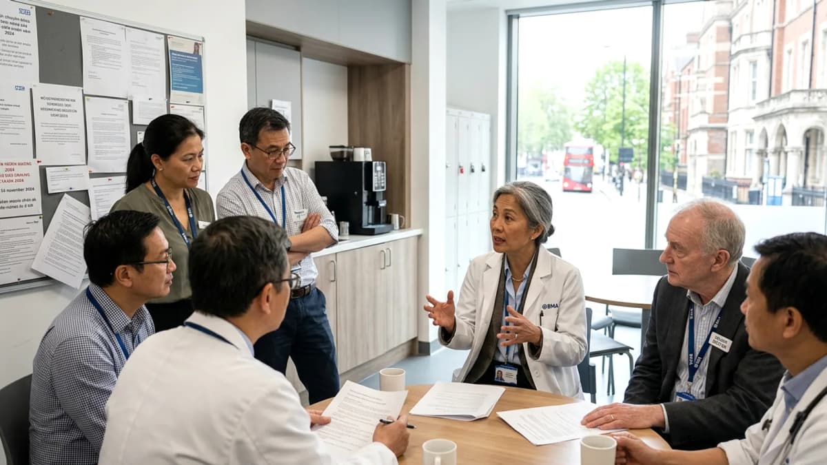 Bác sĩ chuyên khoa cao cấp tại Anh ủng hộ đình công giữa tranh chấp lương NHS