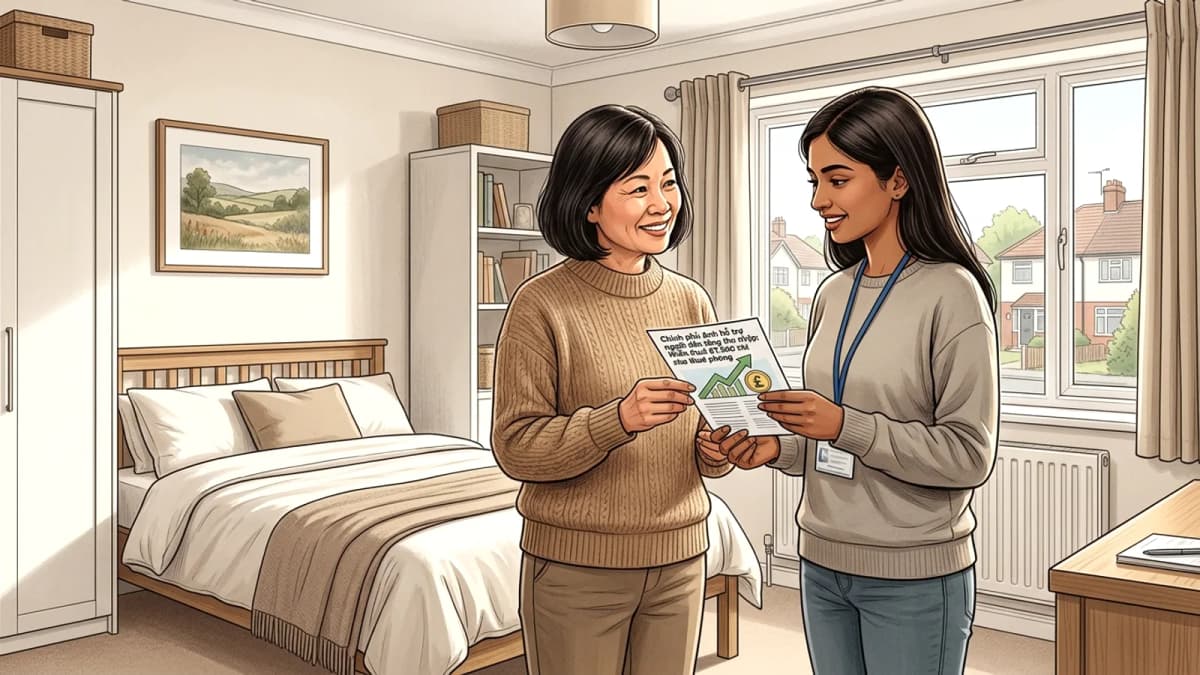 Chính phủ Anh hỗ trợ người dân tăng thu nhập: Miễn thuế £7.500 khi cho thuê phòng