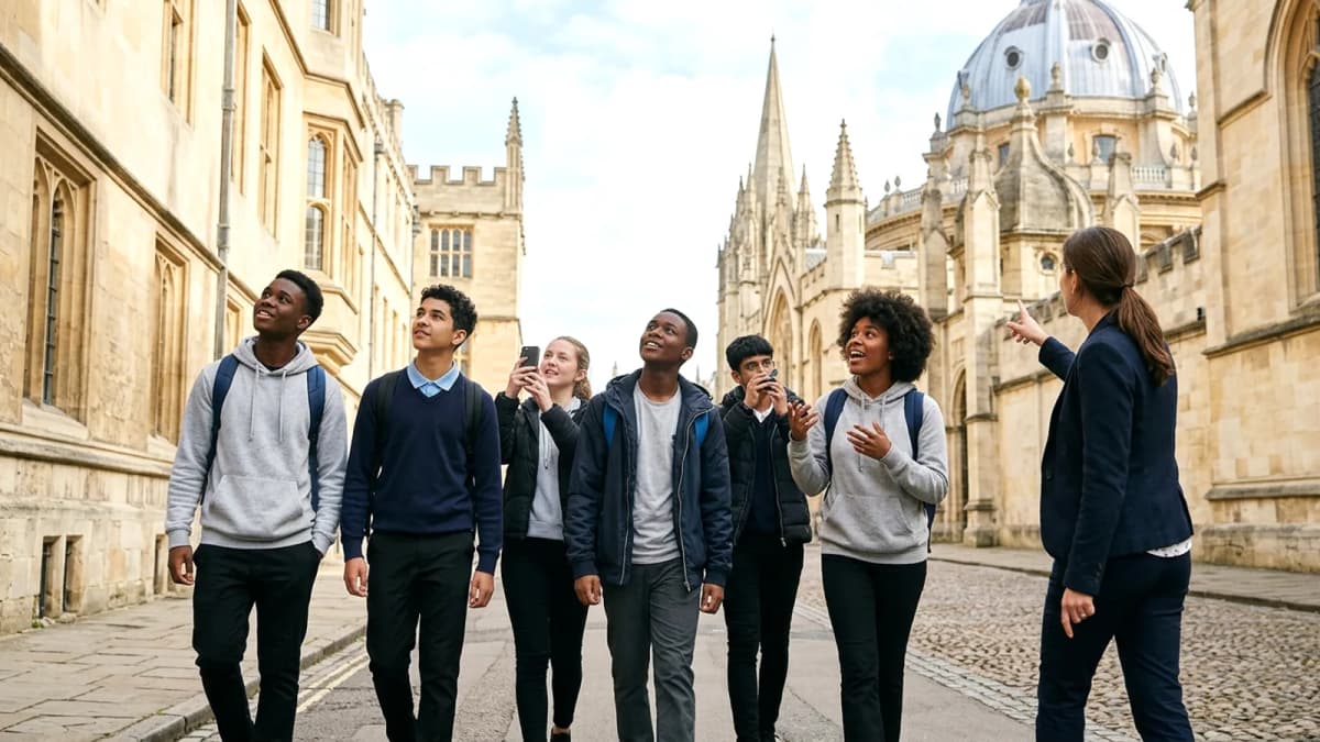 Chuyến đi truyền cảm hứng: Học sinh Birmingham mơ về Đại học Oxford