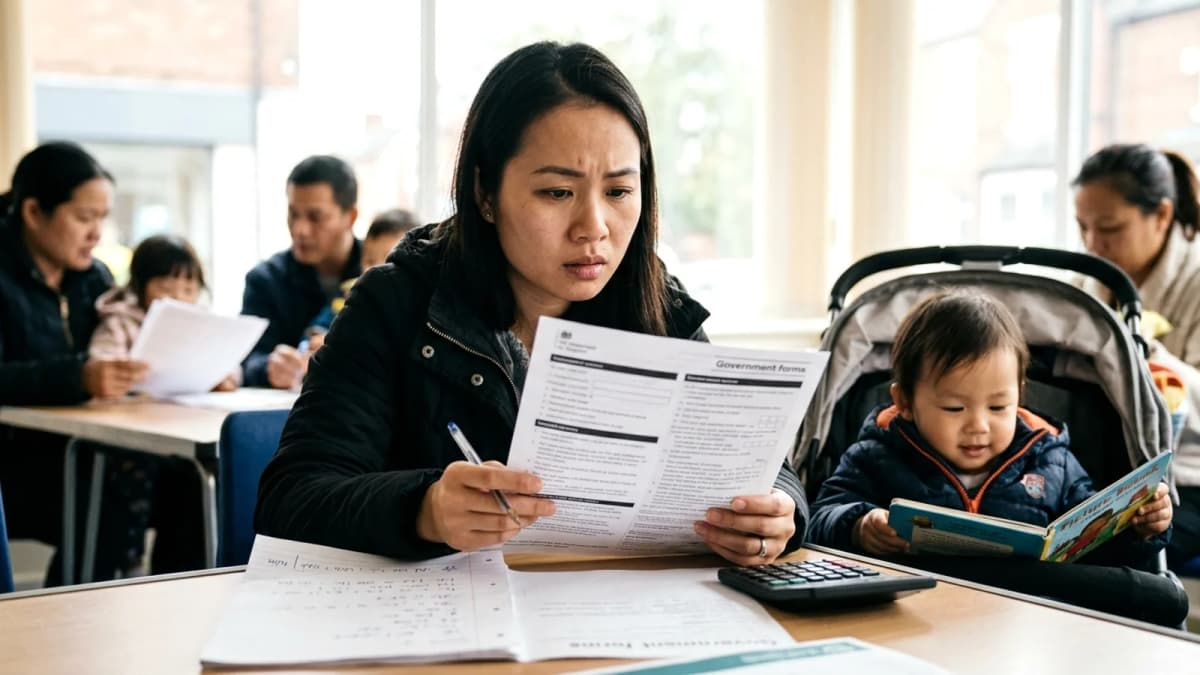 Hàng trăm ngàn gia đình bỏ lỡ £2.000 hỗ trợ chăm sóc trẻ em tại Anh