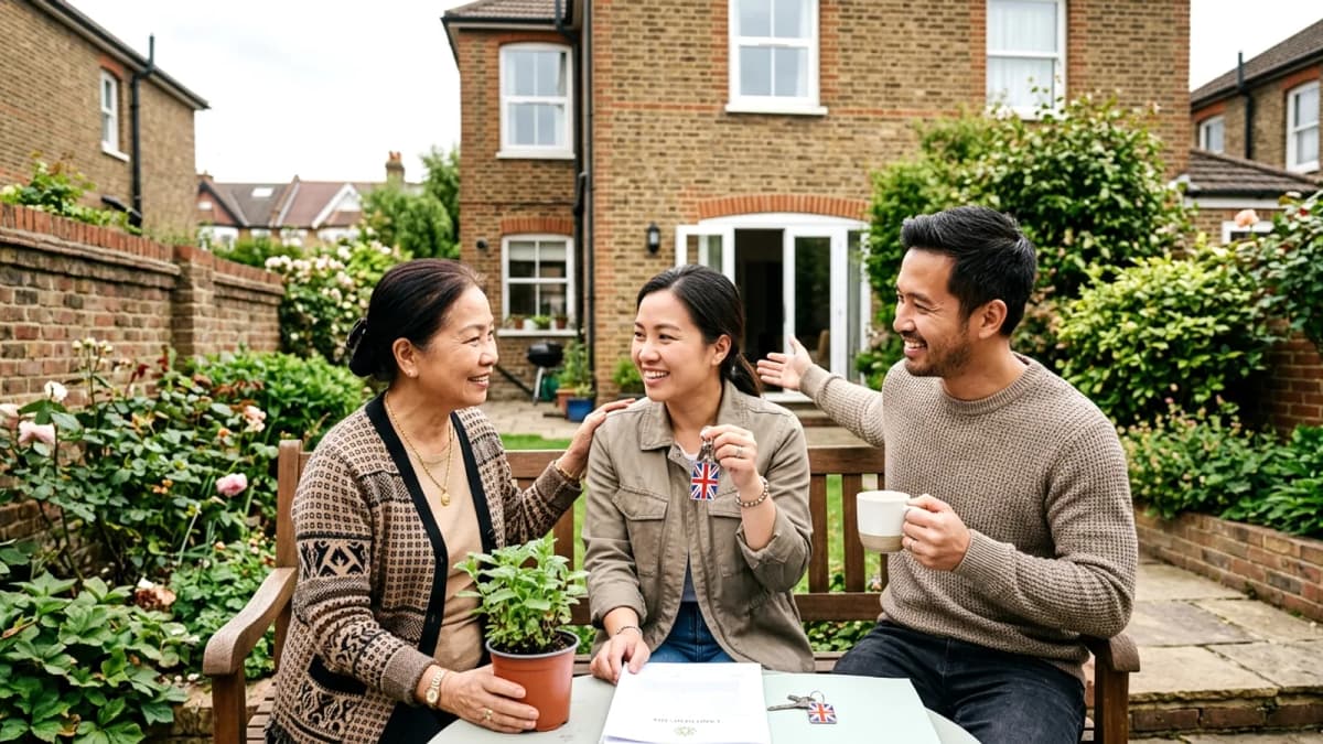 Hỗ trợ con mua nhà tại Anh: Khi mục đích giảm thuế thừa kế giao thoa với tình cảm gia đình