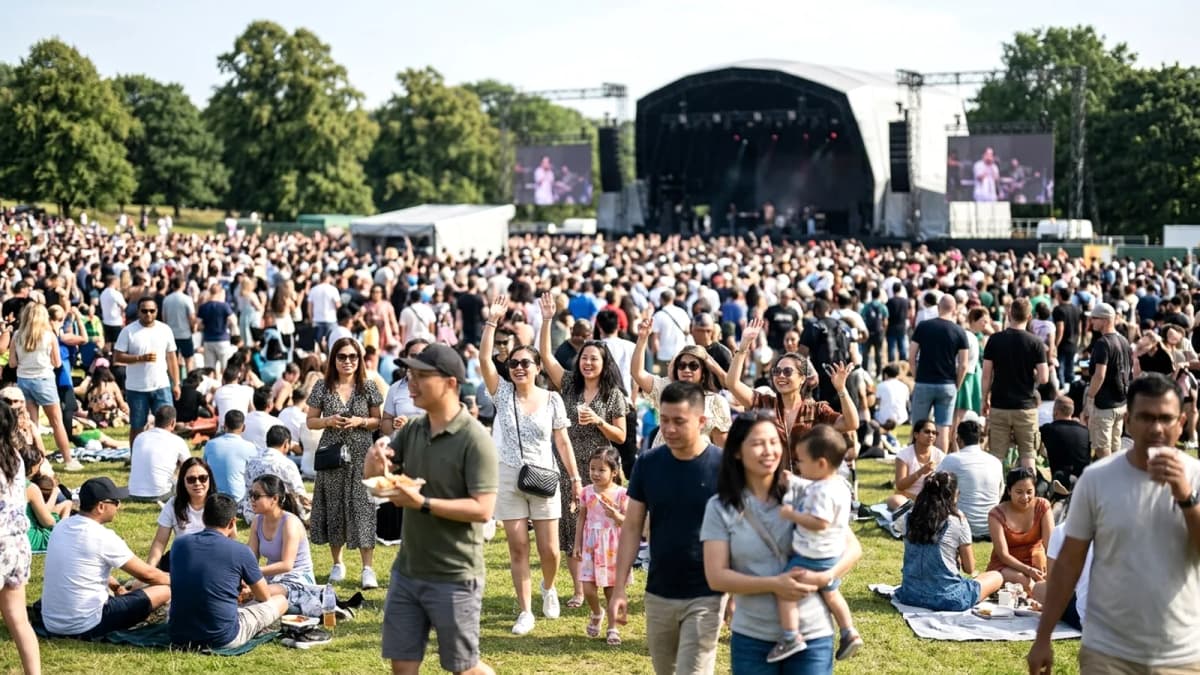 Lễ hội Roundhay ra mắt thành công tại Leeds: Bữa tiệc âm nhạc sôi động khuấy đảo miền Bắc Anh