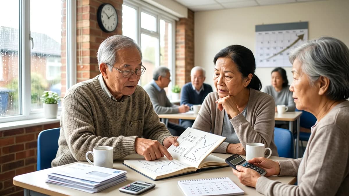 Lương hưu Nhà nước Anh: Chi phí dự kiến tăng gấp đôi vào năm 2075