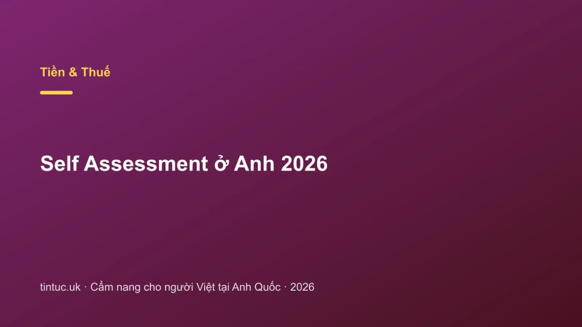 Self Assessment ở Anh 2026