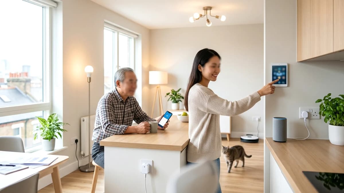 Thiết bị gia đình thông minh phổ biến ở Anh