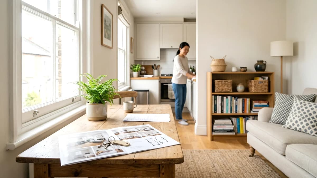 Tổ chức không gian lưu trữ trong nhà nhỏ ở Anh