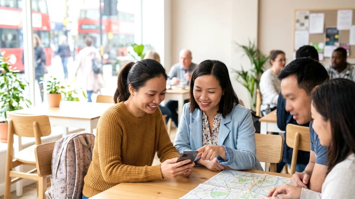 Ứng dụng hữu ích cho người Việt mới sang Anh