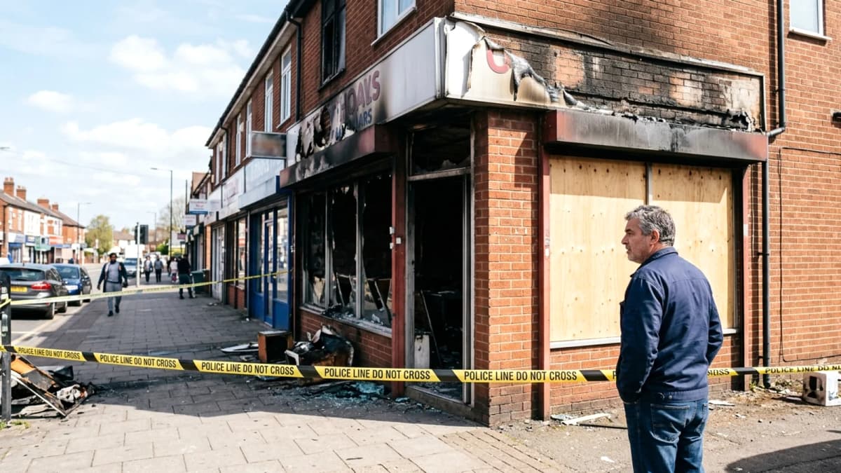 Vụ phóng hỏa cửa hàng ở Birmingham: Nguy hiểm rình rập cư dân, thiệt hại hàng ngàn bảng