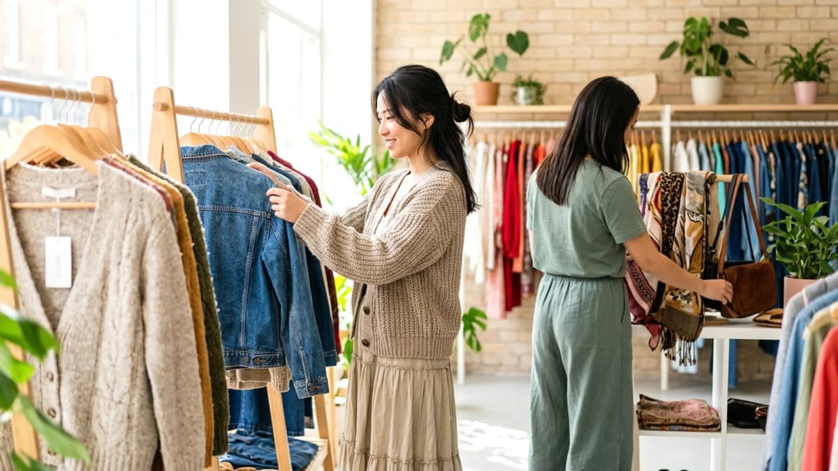 Xu hướng thời trang bền vững ở Anh